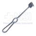 Volkmann Retractor, 6 Prongs, Sharp, 28mm x 10mm, Finger Ring Handle, Overall Length 8-1/2" (216mm) - E2266