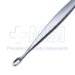 Volkmann Curette, Double Ended, Oval Round Cups, Overall Length 5" (127mm) - D6560