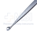 Volkmann Curette, Double Ended, Oval Round Cups, Overall Length 6-1/2" (165mm) - D6562
