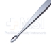 Volkmann Curette, Double Ended, Oval Round Cups, Overall Length 6-1/2" (165mm) - D6562