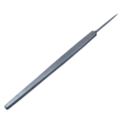 Von Graefe Cataract Knife, 1.5mm x 25mm Sharp Blade, Serrated Flat Handle, Polished Finish, Overall Length 4-7/8"(125mm) E0081,08-10101,3401E,08-10101,E0081