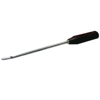 Wagner Osteotome, Straight, 9mm Wide x 25mm Long Tip, Slightly Angled Backwards, Phenolic Handle, Overall Length 13-1/2" (340mm) 