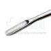 Wagner Osteotome, Straight, 9mm Wide x 25mm Long Tip, Slightly Angled Backwards, Phenolic Handle, Overall Length 13-1/2" (340mm) - 19016-0121-3409
