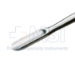 Wagner Osteotome, Straight, 9mm Wide x 25mm Long Tip, Straight, Phenolic Handle, Overall Length 13-1/2" (340mm) - 19016-0124-3409
