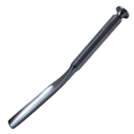Walter Type Gouge, Slightly Angled Forward, 15mm Wide Head, Overall Length 8" (200mm) 