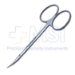 Walton Utility Scissors, Curved, Sharp Tips, Overall Length 4" (102mm) - 19-13890