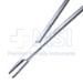 Wangsten Needle Holder, Short Jaws, Overall Length 10-1/2" (265mm) - D2140