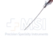 Weil Lacrimal Cannula, 21ga, Curved Shaft, Blunt Tip, Top Port, Polished Finish, Excluding Hub Overall Length 1-1/4" (34mm) - 5-5519