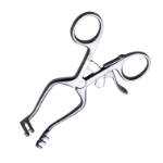 Weitlaner Retractor, 2 x 3 Prongs, Blunt, 13mm x 13mm, Overall Length 4" (102mm) 