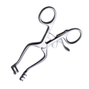 Weitlaner Retractor, 2 x 3 Prongs, Blunt, 13mm x 13mm, Overall Length 4" (102mm) 