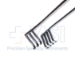 Weitlaner Retractor, 3 x 4 Prongs, Blunt, 23mm Depth x 21mm Height, Overall Length 9-1/2" (241mm) - E2526