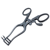 Weitlaner Retractor, 2 x 3 Teeth, Sharp, Overall Length 4-1/2" (114mm) 