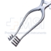 Weitlaner Retractor, 3 x 4 Prongs, Sharp, 16mm x 20mm, Overall Length 8" (203mm) - E2504