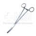 Werhteim Forceps, Curved, 1 x 2 Teeth, Overall Length 8-2/3" (220mm) - 12-573-22