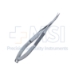 Westcott Tenotomy Scissors, Right, Curved, Serrated Flat Handle, Rounded Westcott Blades, Blunt Tips - 19-1361
