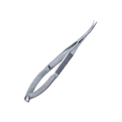 Westcott Tenotomy Scissors, Right, Curved, Serrated Flat Handle, Rounded Westcott Blades, Blunt Tips 