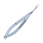 Westcott Tenotomy Scissors, Curved, Left, Blunt Tips, Rounded Westcott Blades, 19mm Mid-Screw To Tip, Serrated Flat Handle, Polished Finish, Overall Length 4-1/2" (115mm) K4-3110,E3320 L,5615E,K4-3110,E3320 L