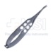 Westcott Tenotomy Scissors, Curved, Blunt Tips, Medium 15mm Blades, Three Hole Handle, Overall Length 4-1/4" (109mm) - 11-5-4115