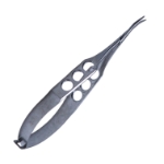 Westcott Tenotomy Scissors, Curved, Blunt Tips, Medium 15mm Blades, Three Hole Handle, Overall Length 4-1/4" (109mm) 809322,11/5/4115,K4-3004