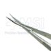Westcott Type Stitch Scissors, Sharp Tips, 20mm Mid-Screw To Tip, Serrated Grip Handle, Polished Finish, Overall Length 4-1/2" (115mm) - 242-455-141