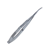 Westcott Type Stitch Scissors, Serrated Flat Handle, Polished Finish, Sharp Pointed Tips, Overall Length 4-1/3" (110mm) 