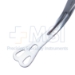 Wieder Tongue Depressor, Child Size, Wide Serrated End, 28mm To 15mm, Overall Length 5.2" (130mm) - 114-8441