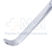 Wieder Tongue Depressor, Child Size, Wide Serrated End, 28mm To 15mm, Overall Length 5.2" (130mm) - 114-8441