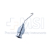 Wilbrandt Binkhorst Irrigating Cannula, 23ga, Angled Right, 14mm Bend To Tip, J Is 2.5mm Wide, Open End, Working Length 11/16" (18mm) - 11-8-6543