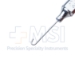 Wilbrandt Binkhorst Irrigating Cannula, 23ga, Straight, J Tip 2.5mm Wide, Open End, Working Length 11/16" (18mm) - 11-8-6541