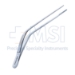 Wilde Ear Nasal Dressing Forceps, Delicate, Angled Shaft, 2mm Wide x 14mm Long Straight Serrated Jaws, Overall Length 4-3/4" (121mm) - 114-1018
