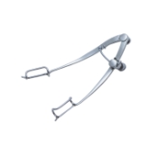 Williams Eye Speculumm Adult Model, Dull Finish, 14mm Blades, Spring-Controlled 52mm Spread Locking Mechanism, Overall Length 3-2/5" (86mm) 
