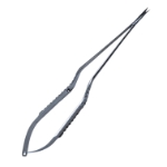 Yasargil Micro Scissors, Straight, 16.5mm Blade Length, Overall Length 8-3/4" (222mm) 