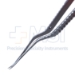 Yasargil Scissors, Curved, Bayonet, Smooth Blade, Overall Length 7-1/2" (191mm) - 1936-482-19