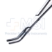 Z-Hysterectomy Forceps, Angled, Flared Shanks, Overall Length 12" (305mm) - 616302J