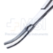 Z-Hysterectomy Forceps, Strong Curve, Flared Shanks, Overall Length 12" (305mm) - 616301J