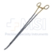 Z-Hysterectomy Forceps, Slight Curve, Flared Shanks, Overall Length 14" (355mm) - 616304J