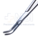 Z-Hysterectomy Forceps, Strong Curve, Flared Shanks, Overall Length 14" (305mm) - 616305J