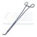 Z-Hysterectomy Forceps, Strong Curve, Flared Shanks, Overall Length 14" (305mm) - 616305J
