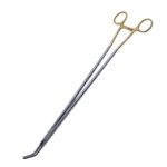 Z-Hysterectomy Forceps, Angled, Flared Shanks, Overall Length 14" (360mm) 