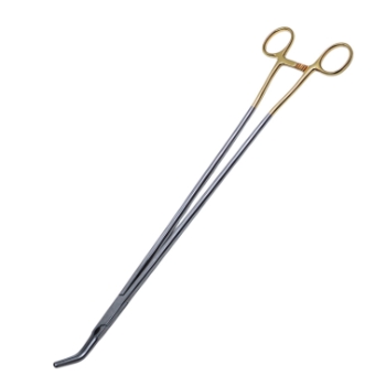 Z-Hysterectomy Forceps, Angled, Flared Shanks, Overall Length 14" (360mm) 