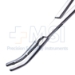 Z-Hysterectomy Forceps, Angled, Flared Shanks, Overall Length 9-1/2" (240mm) - 616398J