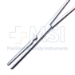 Z-Hysterectomy Forceps, Straight, Flared Shanks, Overall Length 9-1/2" (240mm) - 616395J