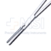 Z-Hysterectomy Forceps, Straight, Flared Shanls, Overall Length 12" (305mm) - 616399J