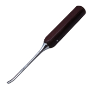 Zielke Gouge, Curved, 5.5mm Wide Head, Phenolic Handle, Overall Length 9" (230mm) 
