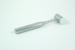 Combination Mallet, #3, Medium, One Replaceable Nylon Cap, One Solid Stainless Side, Cylinder Shaped Head, 8.7oz, Diameter 1" (25.4mm), Overall Length 7-5/8" (194mm) 
