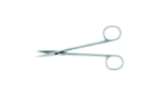 Joseph Nasal Scissors, Curved, Sharp Tips, Two Tone Finish, Overall Length is 5-1/2" (140mm) 