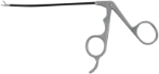 Grasping Forceps, Curved Left 30 Degrees, 2.7mm Shaft Diameter, Insulated, Working Length 5-1/8" (130mm), Overall Length 8-1/2" (217mm) 
