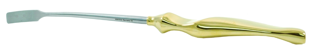 Ramirez Endoforehead Dissector, Curved, Overall Length 9-3/8" (237mm) 