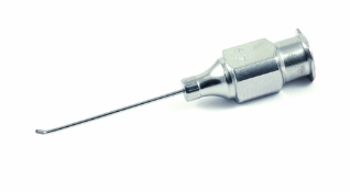 Kratz Capsule Scraper, 23ga, Polished Finish, Angled, 1mm Sandblasted Tip, Overall Length 3/4" (20mm) E0508,91-7090,1128E,91-7090,E0508