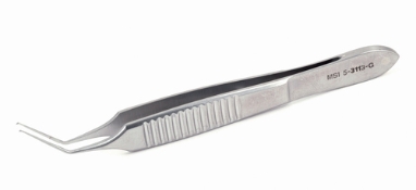 Gimbel Capsulorhexis Forceps, Similar In Construction To Utrata Capsulorhexis Forceps, Set To Open To 3mm, Flat Handle, Dull Finish, Overall Length 3-1/4" (80mm) E2002G,2195E,E2002 G